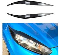 For Ford For Fiesta Mk6.5 2013 2014 2015 2016 2017 Lighting Protective Front Headlights Eyebrows Trim