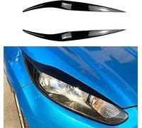For Ford For Fiesta Mk6.5 2013-2017 Lighting Protective Front Headlights Eyebrows Trim