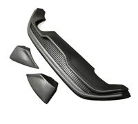 For Ford For Fiesta MK7 2008-2013 ST Style ABS Matt Black Rear Bumper Lip Diffuser Apron Splitter Spoiler Accessories HBGURM(Army green)