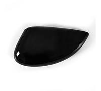 For Ford For Fiesta MK7 2009 2010-2017 Rearview Mirror Cover Side Wing Trim Clip-on Decor Cap Car Refit CYPMDW(Glossy Black Left)