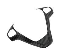 For Ford For Fiesta MK7 2009-2017 For Ecosport 2012-2017 Car Steering Wheel Panel Decoration Cover Trim Stickers Interior Decoration(Type B)