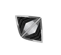 For Ford For Fiesta Mk7 7.5 2008-2017 Carbon Fiber Glossy Black Abs Material Part Car Side Rear Window Louver Paste Type Is Suitable Body