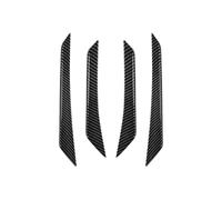 For Ford For Fiesta MK8 For ST-Line 2017 2018 2019 2020 Front Bumper Side Wind Knife Spoiler Car Exterior(Carbon Look)