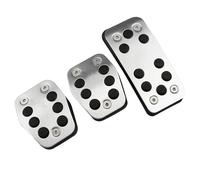 For Ford For Focus 2 3 4 MK2 MK3 MK4 Car Pedal Covers | For Kuga For Escape RS ST 2005-2017 Stainless Steel Car Pedal Generic(MT)