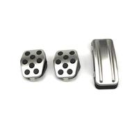 For Ford For Focus 2 3 4 MK2 MK3 MK4 For Kuga RS ST 2005-2021 Car Non-Slip Foot Pedals Brake Accelerator Pedal Covers Pads Car Pedal Cover(C type MT 3pcs)