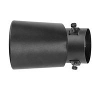 For Ford For Focus 2" Car Exhaust Pipe Rear Exhaust Pipe Tail Muffler Tip Matt Black Stainless Steel Universal Car Exhaust Pipe