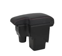 For Ford For Focus 2 Mk2 Car Armrest Car Accessories Interior Details Retrofit Parts Storage Box USB Armrest Box(Black red line 3USB)