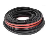 for Ford for Focus 2 MK2 for Focus 3 MK3 2005-2016 5 Meters Car Rubber Door Seal Strip Double Layer B Type Door Sealing Strip