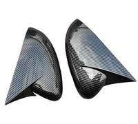 For Ford For Focus 2019 2020 2021 2022 Rearview Mirror Protective Cover Automotive Exterior Decoration Tools Rearview Mirror Cover(carbon fiber)