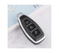 For Ford For Focus 3 4 ST For Mondeo MK3 MK4 For Fiesta For Fusion For Kuga For Ecosport Protect TPU Car Key Case Cover Shell Accessories(Black)