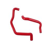 for Ford for Focus MK2 2.5 ST 225 ST225 Heater Matrix Hoses Set Silicone Tubes Pipes HETEVSCCK(Red)