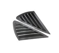 For Ford for Focus MK2 20052013 for Hatchback 4 Door，Vehicle Side Spoiler Panel Car Rear Window Blinds Side Tuyere Louvers for Accessories(Matte black)