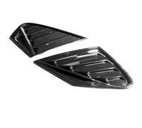 For Ford For Focus ST-LINE MK4 Window Side Louvers Vent Hatchback 2019 2020 2021 ABS Trim Frame Carbon Fiber Style Car Accessories Trunk spoiler (Color : Carbon fiber)