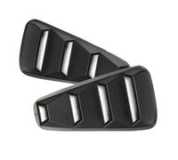 For Ford For Mustang 2005 2006 2007 2008 2009 2010 2011 2012 2013 2014 Side Window Louvers Scoop Cover Vent 1/4 Quarter 1 Pair
