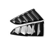 For Ford For Mustang 2015 2016 2017 2018 2019 2020 2021 Rear Quarter Window Louvers Sides Window Spoiler Splitter Cover Trim(carbon fiber)
