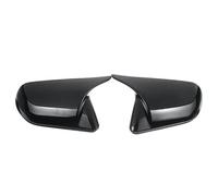For Ford For Mustang 2015 2016 2017 2018 2019 2020 Car Rearview Side Mirror Cover Wing Cap Exterior Door Rear View Case BLNETU(Black)