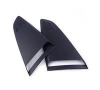 For Ford For Mustang 2015 2016 2017 2018 Car Window Quarter Rear Louver Side Vent Scoop Cover Black Plastic 1Pair