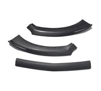For Ford For Mustang 2015 2016 2017 3Pcs Car Front Bumper Splitter Lip Spoiler Deflector Lips Car Front Spoilers(Carbon Fiber Look)