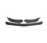 For Ford For Mustang For Focus RS ST For Fiesta For Mondeo All Models Universal Front Bumper Splitter Lip Diffuser Chin Spoiler MENSUNUBNM(Carbon Fiber Look)