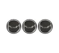 For Ford For Mustang GT 2015-2021 Accessories Carbon Fiber Car Central Dashboard Air Conditioner Outlet Vent Decoration Cover Trim MENSUNUBNM(Style A)