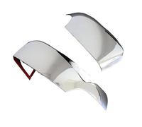 For Ford For Ranger For Wildtrak T6 T7 T8 2012 2013 2014 2015 ABS Car Rearview Mirror Housing Accessories 2Pcs RESPUNEKBAH(Chrome)