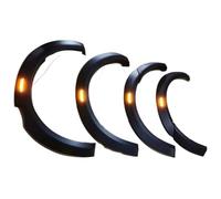 For Ford For Ranger T7 T8 Xl Xlt For Wildtrack Led 4 Door Fenders 2015-2021 Exterior Auto Parts Fender Flare Running Board Side Bar Car Wheel Fender(Led T7 T8)