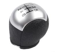 For Ford For Transit Van For Mk7 2006-2014 Compatible Gear Shift Knob Featuring Balanced Mass Distribution and Textured Contact Zones (Silver)