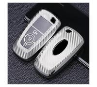 For Ford Fusion Mustang Explorer F150 F250 F350 EcoSport Edge S-MAX Ranger Lincoln Mondeo MKC MKZ 3 4 Buttons Car Key Case Cover(Silver3)