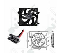 FOR FORD KA 1.3 96 to 08 Cooling Radiator Fan 1217196 1230811 1337570