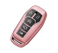 for Ford Key Fob Cover Premium Soft Full Protection Case Shell Compatible with 2013-2016 Fusion 2015-2017 Mustang F-150 Explorer(Blue) Protect key