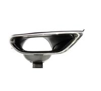 For Ford Mondeo 2013-2019 Stainless Steel Trim Cover Rear Bumper Exhaust Pipe Frame Rear Foglamp Exhaust End Car Decoration(Left)