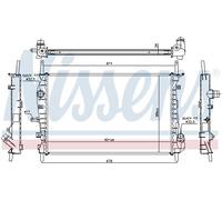 FOR FORD MONDEO III CLIPPER BWY RADIATORS 62023A