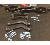 FOR FORD MONDEO MK3 REAR UPPER LOWER WISHBONE SEMI TRAILING ARMS BUSH KIT BOLTS
