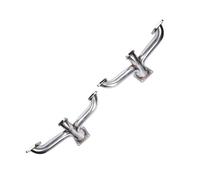 For Ford Pickup Truck For Flathead V8 1932-1953 Exhaust Pipe Stainless Steel For Shorty Center Dump Exhaust Headers