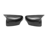 For Ford Ranger T6 For Raptor Wildtrak 2012-2021 Car Rearview Mirror Cover Wing Cap Adhesive Mirror Cover for Car(Carbon)