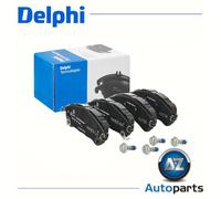 Delphi Brake Pads Set Rear LP3707 – Anti-Squeak Plate – Fits Ford Ranger