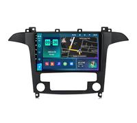 For Ford S-MAX 2006-2015 Android 12 9 Inch Car Radio Touch Screen Built-in CarPlay Android Auto Support HiFi RDS DSP Mirror Link Bluetooth DAB GPS Navi Backup Camera Steering Wheel Control(M400S)