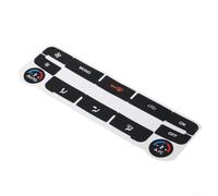 For Ford S Max A/C Climate Control Button Repair Decals with Cutouts for Backlight, Made to Restore Worn Vehicle Control Buttons