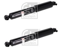 FOR FORD TOURNEO CONNECT TRANSIT CONNECT 13-18 REAR SHOCK ABSORBERS PAIR FEBI