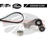 FOR FORD TOURNEO TRANSIT 1.8 2002-2013 GENUINE GATES V-RIBBED BELT SET