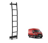 For Ford Transit 2013-2024 Rhino Van Door Ladder Black | Lightweight, Heavy-duty, Easy grip