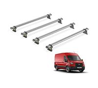 For Ford Transit 2014+ Roof Rack 4x Roof Bars UltiBar Trade | Only fits L3 Long Wheelbase with H3 High Roof, Van Guard, Heavy Duty Steel Roof Bars