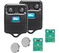 For Ford Transit Connect MK6 Van Remote Key Fob, 3 Buttons 433MHz Keyless Entry Remote Control Replacement, No Blade, Fits Ford Transit Connect MK6 Van