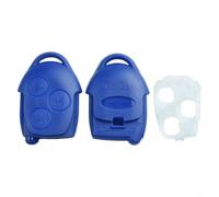 For Ford Transit Connect Mk7 2006-2014 3 Button Remote Key Case Cover Shell Blue Abs Plastic Replacement Housing Without Or Chip Included