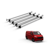 For Ford Transit Custom 2024+ Roof Rack 4x Bars With Tie Points