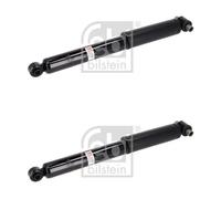FOR FORD TRANSIT CUSTOM V362 TDCi 2.2D 2012-2023 REAR SHOCK ABSORBERS PAIR FEBI
