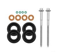 For Ford Transit MK7 and For Fiat Ducato 2006 2011 Fuel Injector Seal Kit with Injector Seals, Copper Washers, O Rings, and Clamp Bolts for Diesel Engine Maintenance