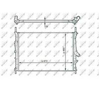 FOR FORD TRANSIT TOURNEO TDCi 2.2D 09 to 14 Radiator 1494933 1595061