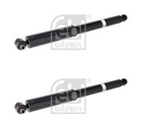 FOR FORD TRANSIT V363 2013 ON REAR SHOCK ABSORBERS PAIR FEBI