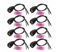 For Ford V6 V8 Ignition Coil Connector Kit 8PCS for F150 For Flex 2013-2019 Restoring Proper Coil-to-ECU Communication